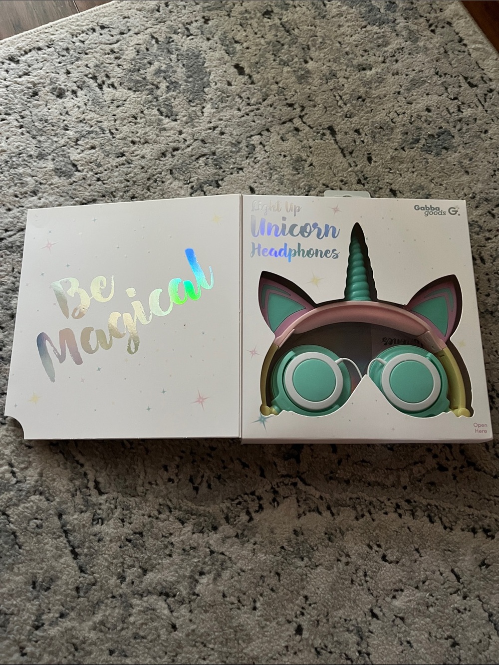 Light Up Unicorn Headphones
